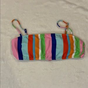 Forever 21 bikini top - multicolor striped